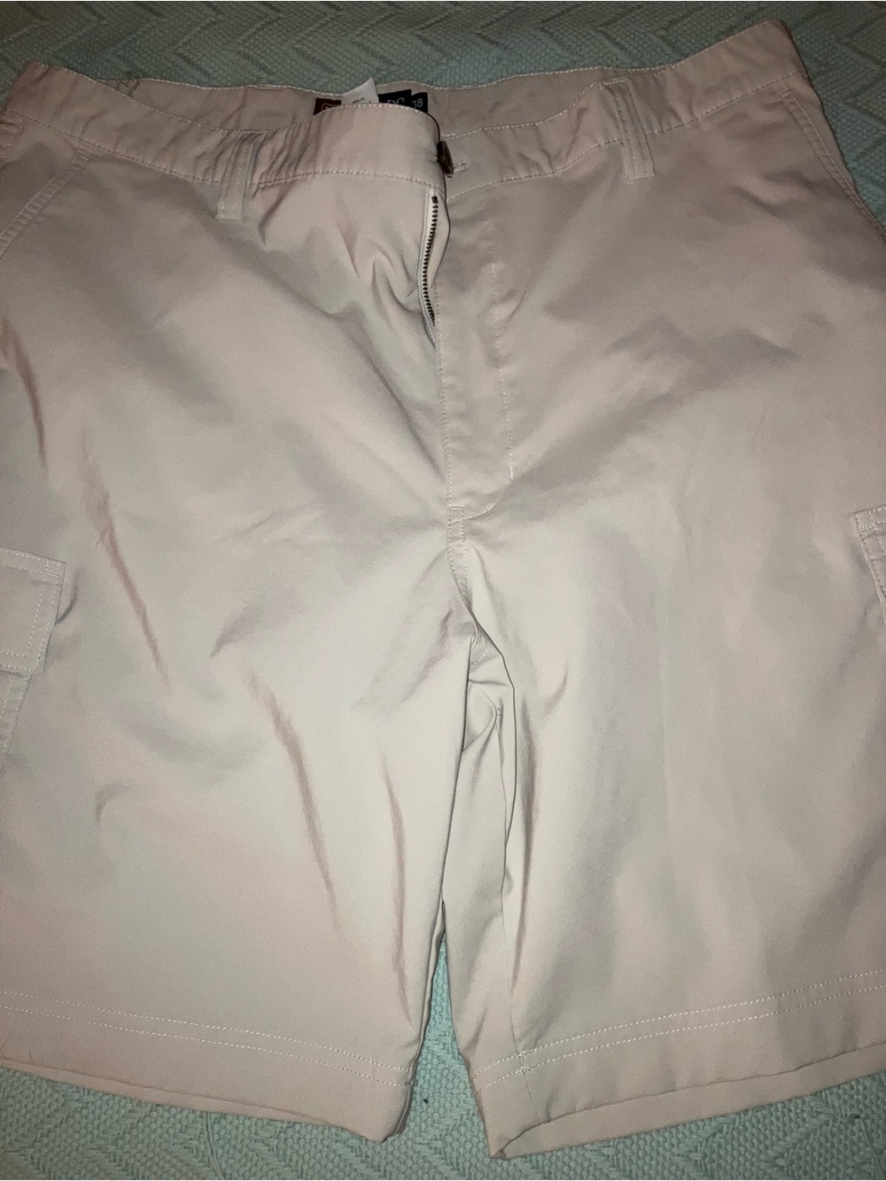 Chaps Men's Cream Cargo Shorts